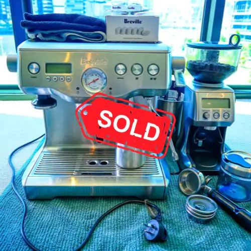 Coffee machine solf before travelling long-term
