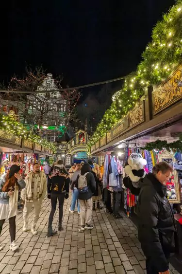 View of the Heinzels Winter Fairytale Christmas Market