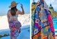 Cool and colorful sand free travel towel