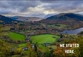 Beautiful view of the Scottish Highlands in Autumn
